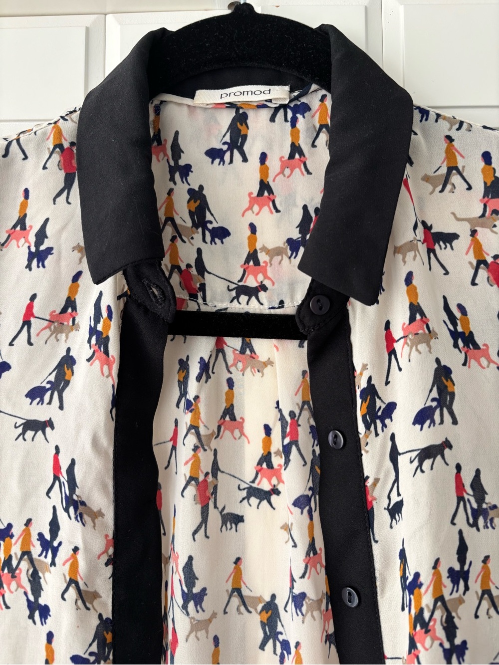 Button-Up Blouse, Promod - Picture 3 of 5